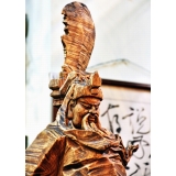 開運招財武財神 木雕關公像 y13715 立體雕塑.擺飾 人物立體擺飾 系列-中式人物系列